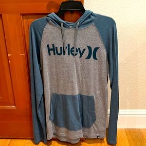 Hurley Hooded Raglan Long Sleeve T-Shirt